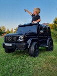 Mamido Mamido Elektrické autíčko Mercedes G63 AMG 2x24V 4x200W XXL lakované zelené