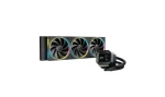DEEPCOOL LM360 ARGB čierna / AIO vodný chladič CPU / 3x 120mm / 2.4" IPS displej / AMD + Intel (R-LM360-BKDMMC-1)