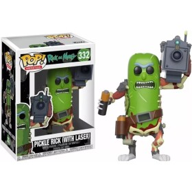 Funko POP! #332 Animácia: Rick & Morty - Pickle Rick w/ Laser