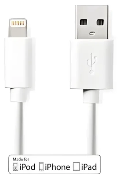 Nedis Lightning kábel 3 m biela / Dátový kábel / USB-A 2.0 (M) - Lightning 8-pin (M) / 480 Mbps (CCGB39300WT30)
