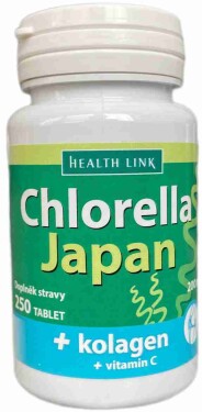 Health link Chlorella Japan s kolagénom