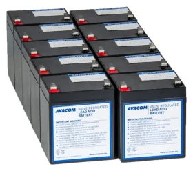 Avacom AVA-RBP10-12050- Kit / Batérie pre UPS / HP, IBM / VRLA / 10 ks (AVA-RBP10-12050-KIT)