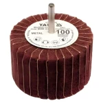 YATO Kotúč lamelový radiálny 80x50 / Brúsny kotúč / Zrnitosť 100 / Priemer stopky 6 mm (YT-83399)