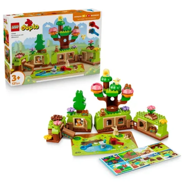 LEGO® DUPLO® 10480 Les plný objavov a divokých zvieratiek