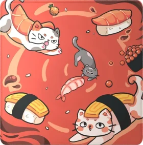 Dark Project Sushi Cats Pro L / Herná podložka pod myš (DPMP_SUCATS_PRO_L)