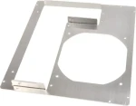 DimasTech PCI Backpanel Mini-ITX / Krycí panel slotov / 2 sloty / Hliník (S0026RW)