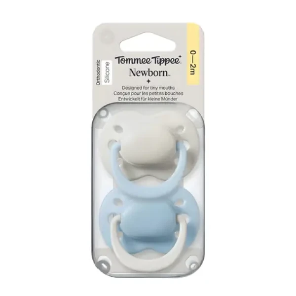 Tommee Tippee Newborn Boy / Silikónový cumlík / 0-2 m / 2 ks