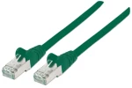 Intellinet zelený / Patch kábel Cat6a / S/FTP / 1,5 m / LSZH / 500 MHz (350617)