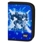 BAAGL Školský peračník klasik dve chlopne Space Battle / 19.5x12.5x5.5 cm (A-8785)