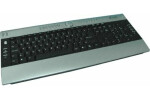 Acutake ACU-OFFICEKEYBOARD 1 / USB / PS2 / CZ / Čierno-strieborná