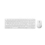 Rapoo 8810ME Multi-mode biela / bezdrôtová sada klávesnice a myši / 2.4GHz / BT 5.0 / CZ-SK verzia (6940056128003)
