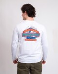 Patagonia M's L/S Great Waves Responsibili-Tee® Fiber White S