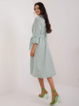 Dámske šaty LK SK 509673.13 bielo-zelené - FPrice L/XL