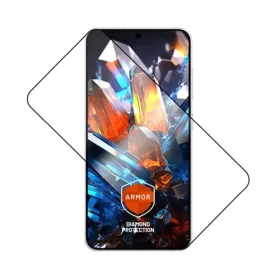 FIXED Ultra odolné tvrdené sklo Armor s Anti-dust aplikátorom a AR vrstvou pre Samsung Galaxy S25 čierne (FIXGA2-1504-BK)