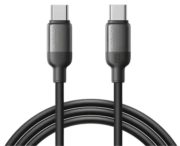 Joyroom S-A62 Lively Series USB-C (M) - USB-C (M) čierna / Nabíjací kábel / 60 W / 1,2 m