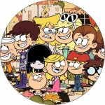 Jedlý papier Loud House veľká rodina 19,5 cm - Pictu Hap - Pictu Hap