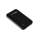 RealPower PB-5000 SE čierna / Powerbanka 5000 mAh / 2x USB USB-C / 5V / 2,4A (415545)