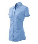 Elegantné dámske tričko sky blue XL