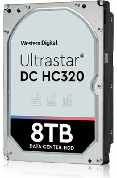 WD Ultrastar 8TB / HDD / 3.5 SATA III / 7 200 rpm / 256MB cache / 5y / pre servery (HUS728T8TALE6L4)