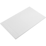 CERANO - Sprchová vanička obdĺžniková Lugo - SMC/minerálny kompozit - biela matná - 100x80x3 CER-666127