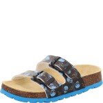 Chlapčenské korkové šľapky Superfit FOOTBAD Black/Multicolored 1-800111-0060 - 34