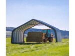 Plachtový prístrešok – ShelterLogic Run-In-Shed 6,7 × 6,1 m zelený