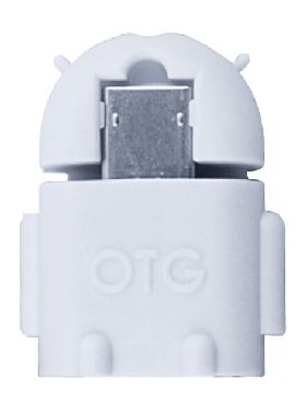 Aligator OTG redukcia microUSB na USB / biela (AOTGWT)