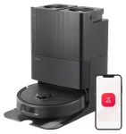 Roborock Q Revo PLUS čierna / Robotický vysávač / vysávanie mopovanie / 5200 mAh / 63 dB (QRPS52-00)