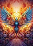 ART PUZZLE 5253 Puzzle Farebný Fénix