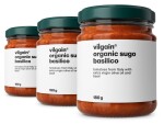 Vilgain Paradajkové sugo BIO – 3× s bazalkou 180 g