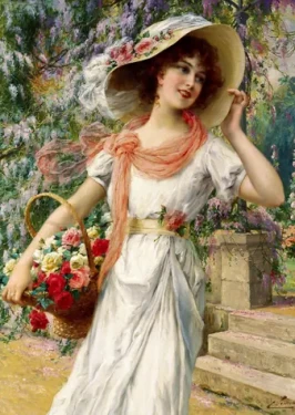 ENJOY Puzzle Emile Vernon: Kvetinová záhrada