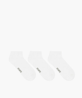 Pánske ponožky 3Pack - biele 43-46
