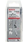 Bosch Pilový plátek do kmitací pily T 101 B Clean for Wood Accessories 2608633622 25 ks