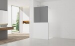 Sprchová zástena SAT Walk-in 100x100 cm na zníženú priečku SATWIS100KS SATWIS100KS
