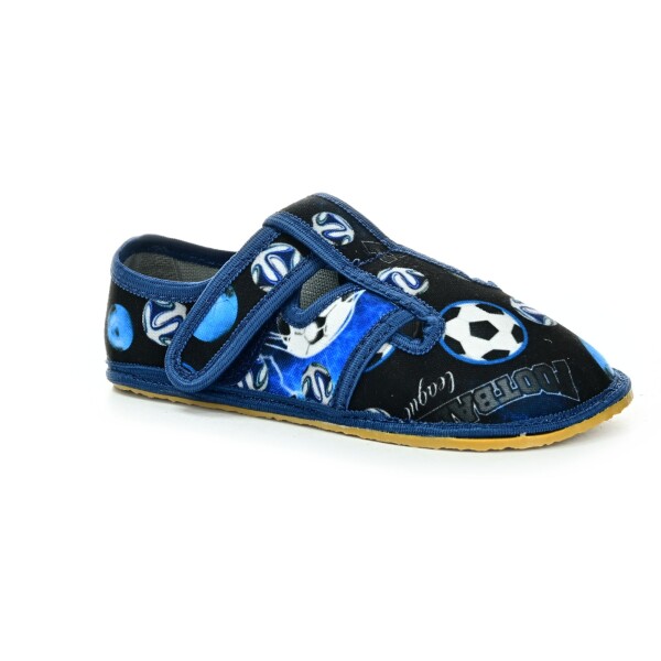 KTR Futbal modré barefoot papuče 27 EUR