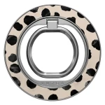 Burga Magnetic Ring Holder strieborná, Almond Latte / Prsteňový držiak telefónu / Magnetické uchytenie (FA_01MR_MAGNETIC_RING_SILVER)