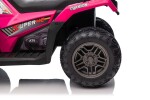 Mamido Detská elektrická štvorkolka Superme ružová