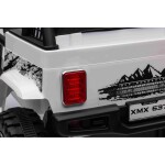 Mamido Mamido Elektrické autíčko OFF ROAD EXTREME 4x4 biele 24V | 200W | 50 kg | EVA | LED | 2,4 Ghz | ECO koža