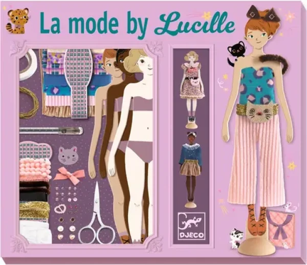 DJECO Kreatívna sada FASHION by Lucille