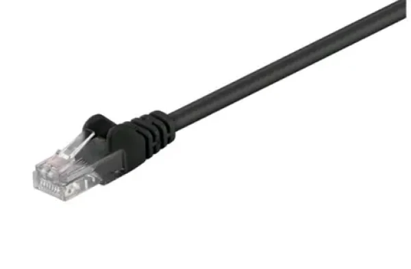 MicroConnect CAT5e U/UTP VALUEPACK 2m čierna / PVC / 10ks (V-UTP502SVP)