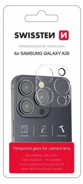 Swissten Ochranné sklo šošoviek fotoaparátu pre Samsung Galaxy A35 (94500215)