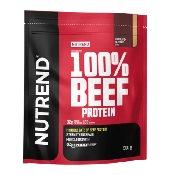100% Hovädzí proteín - Nutrend (čokoláda lieskový oriešok, 900 g) (42298-1-900g-chocolatehazelnut)