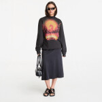 Mikina Diesel S-Ginn-Aa2 Sweat-Shirt Black XL
