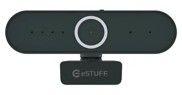 ESTUFF G625 HD Office Webcam čierna / Webkamera / Full HD 1080p / 30 fps / Mikrofón / USB (GLB246250)