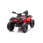Mamido Detská elektrická štvorkolka Can-Am Outlander ATV 4x200W červená