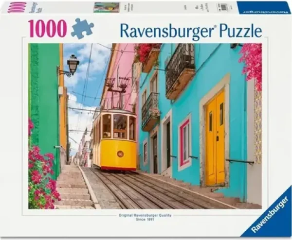 Ravensburger 120019138 Lisabonská električková sieť 1000 dielikov