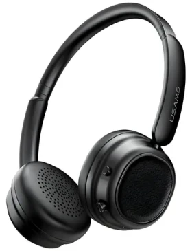 USAMS SR01 čierna / Bezdrôtové slúchadlá / mikrofón / Bluetooth 5.3 / ANC (TDLYEJSR01)