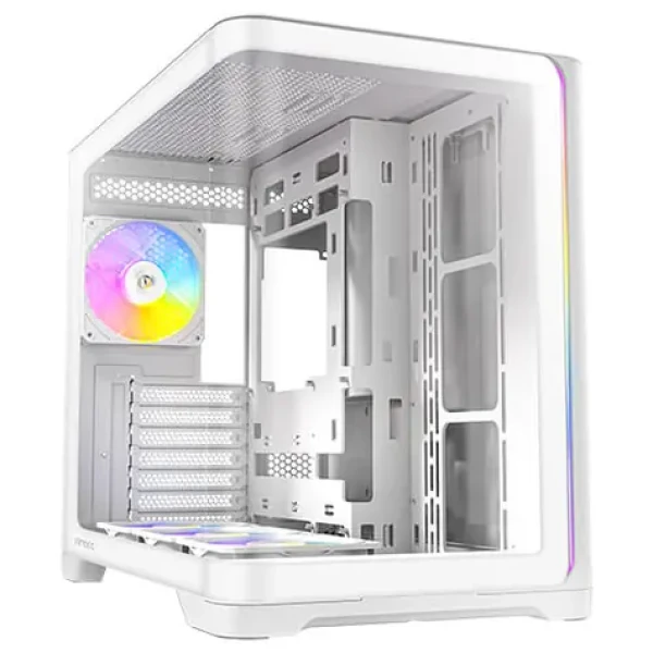 Antec C5 Curve ARGB biela / ATX / 2x USB-A 3.0 / 1x USB-C 3.2 Gen 2 / 4X 120mm ARGB / bez zdroja / priehľadná bočnica (0-761345-10226-1)