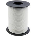 Donau Elektronik 125-S50-5 opletenie / lanko 1 x 0.25 mm² biela 50 m; 125-S50-5