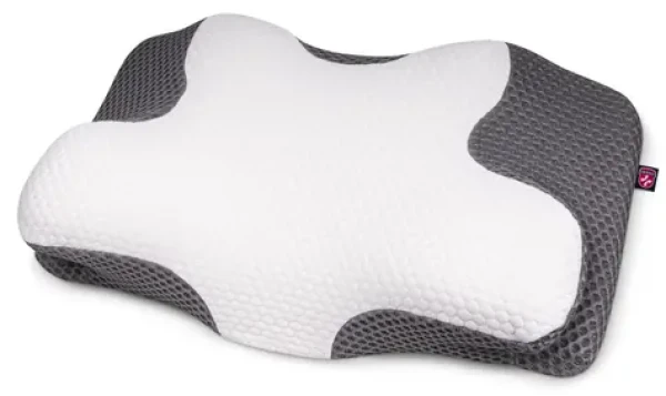 Connect IT FOR HEALTH Lyra Anatomický vankúš bielo-šedá (CFH-6031-WH)